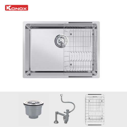 Chậu rửa chén Konox Neron 590U 1 hố